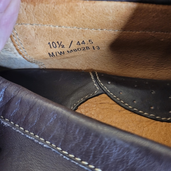 Men's Born Leather Loafer Slip-on Shoes size 10.5 (44.5) - Picture 7 of 12